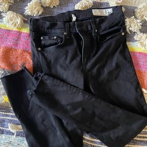 Rag & Bone Black Skinny Jean, size 31
